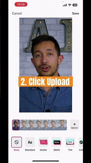 How to add custom thumbnails on TikTok! #howto #tiktokupdate #customthumbnail