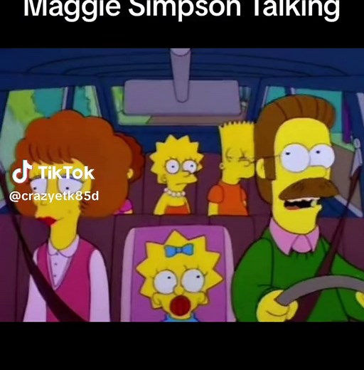 Maggie Simpson Talking - Does Maggie Simpson Ever Talk?