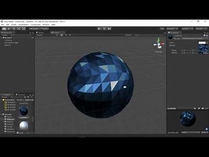 Unity geometry shader : Flat shading (Low poly effect)
