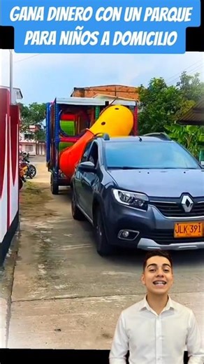 Amusement park at home: the business that comes to the customer 🎡🚀