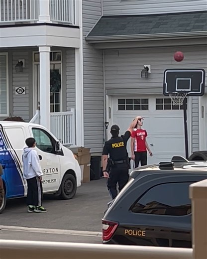 365K views · 1.6K reactions | Policeman shows these kids he's got a few basketball skills of his own!  | Lessons Learned In Life | Facebook
