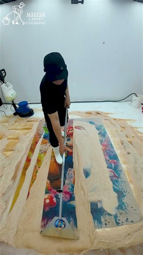 Turn up the volume… this carpet ASMR is too satisfying 🎧 #relax #carpetcleaning