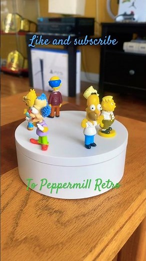 The Simpsons || Bobble heads #90snostalgia #thesimpsons #toys #vintagetoycollector #toyreview
