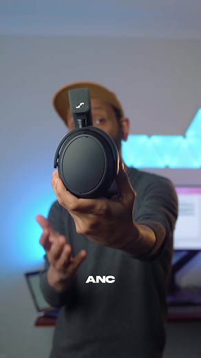 You get the best of both worlds - with the MOMENTUM 4 hybrid adaptive ANC 🎧🎶 #sennheiser #momentum4 #anc #headphonesrecommended @TechKnow Biz