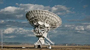 Time Lapse of the Very Large Array in New Mexico