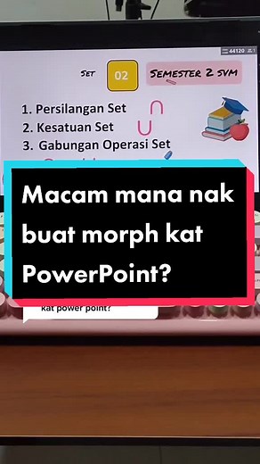 Contoh Morph Transition dalam PowerPoint