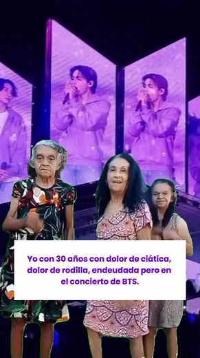 BTS Army: Ya estoy vieja en el tour