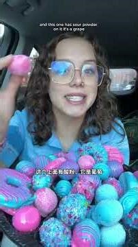 Delectable Blue Candied Fruits: A Sweet Discovery