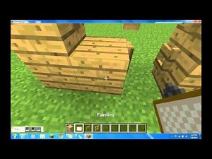 Minecraft: How to Make a Painting you can Go Through