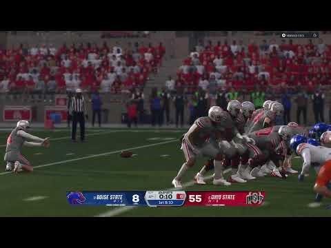 Ohio State vs. Boise State, CFP First Round, Szn 5