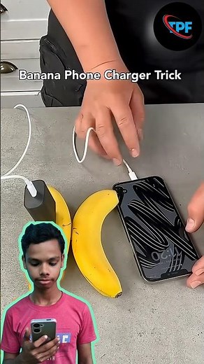 Charging Phone With Banana 🍌 Hack ✅ Science project class 7th #shorts #experiment #diy #trending