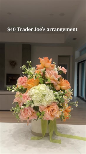 Stunning Spring Floral Arrangements from Trader Joe's