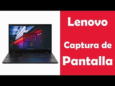 Como hacer captura de pantalla en ordenador lenovo