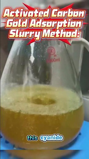 Activated Carbon Gold Adsorption Slurry Method