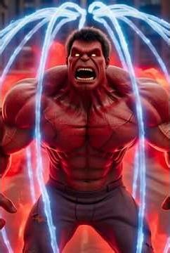 Red Hulk vs Alien Hunter | Ultimate Space Bounty Battle | Hindi Cinematic 4K #hulkbuster #redhulk