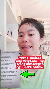 102K views · 983 reactions | Paano palitan ang ringtone ng iyong messenger ng LOve song? #tutorialsvideos #Paano #ringtone #reel #account #Messenger | Joan Y. Parrilla | Facebook