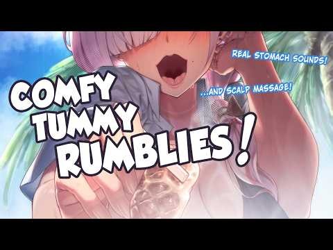 (Binaural Audio) Mama's Tummy Rumblies! [Sleep-Aid][Stomach Sounds]