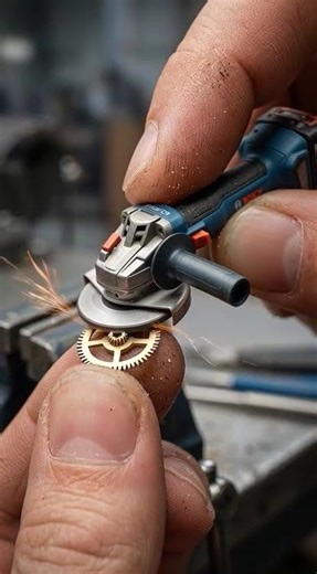 Mini Brick Cutting Machine Tiny Blade Huge Power 😱 #tools #tips #tricks #lifehacks #how #diy