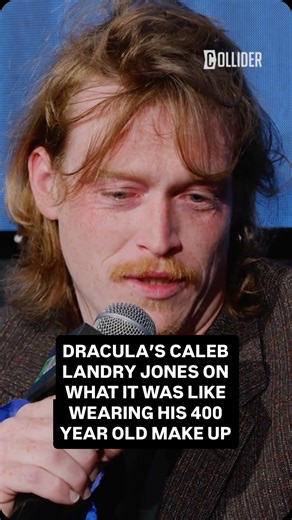 Caleb Landry Jones on what his 400 year old Dracula make up restricted him doing on set of Luc Besson’s adaptation 🧛🏾 #Dracula #CalebLandryJones #ChristophWaltz #LucBesson @caleblandryjones @colliderfrosty | Collider.com