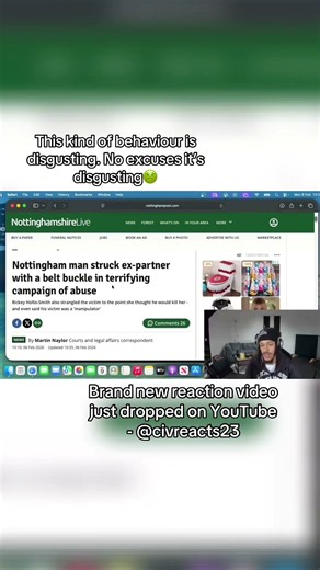 Disgusting behaviour. #news #nottingham #reaction