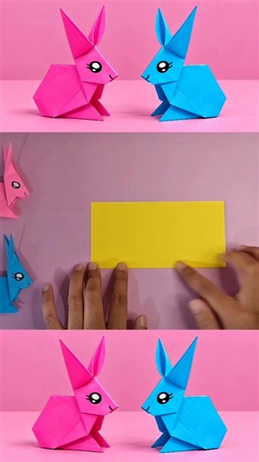 How to make an Origami Rabbit Easy | How to make an Origami Rabbit Kevin lee crafts #origami #rabbit #paper #handmade #homedecor