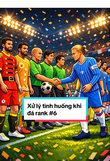 Cách xử lý tình huống khi đá rank ở FC Mobile VN ✨🤯 | Gặp đối thủ mạnh #KyNguyenSangTaoFCM_Mua2 #NhaSangTaoFCM