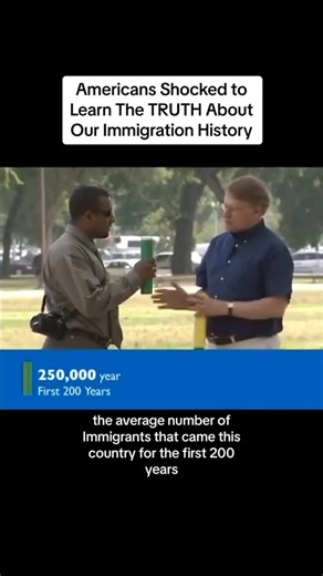 NumbersUSA on Instagram: "THROWBACK: Watch Americans’ priceless reactions as they learn the truth about our immigration tradition. #trending #immigration #congress #migrants #trump"