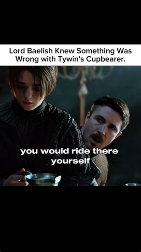 Lord Baelish Knew Something was Wrong with Tywin's Cupbearer🤯#gameofthrones #got #aryastark#thriller