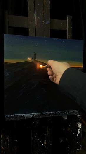 Innovative Painting Techniques: Using Fire for Artistic Creations