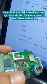PS4 controller repaired with cleaning and adjustment using pliers. No need to replace anything! S...