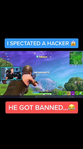 I spectated a HACKER in Fortnite...😱🤯 #Fortnite #gaming #foryou #4u #foryoupage #videogames