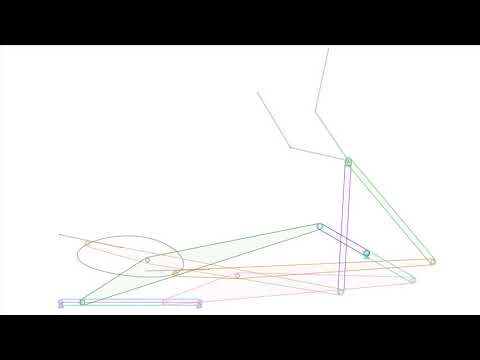 Elliptical Exercise Machine Mechanism