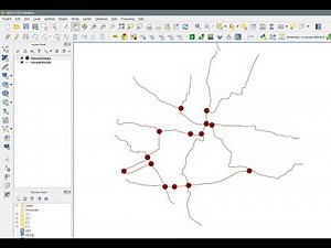 QGIS - Line Intersections - Create point at line crossing each other or at line intersection