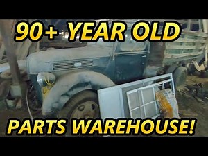 UNTOUCHED Car Parts Hoard From the 1930s! | Stepping Back in Time 80+ Years!! (Antiques Picking)