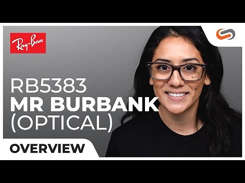 Ray-Ban RB5383 Mr Burbank Eyeglasses Overview