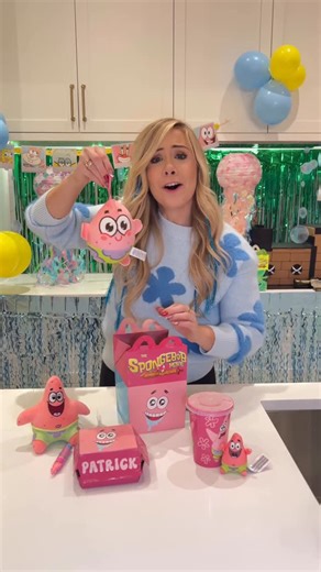 MACKENZIE TURNER on Instagram: "The new SpongeBob Happy Meals ✨🤩"