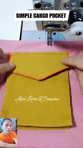 Simple cargo pocket #Sewing tips #followerseveryonehighlights #sewingtutorialsforbeginners #fbreelsfypシ゚viralシ #reelsvideoシ #viewers #viralpost2024 | April Rose Lopez Camacho