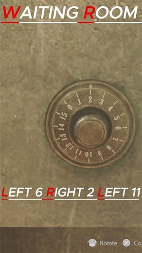 All safe code resident evil remake 2 #residentevil2remake #gaming