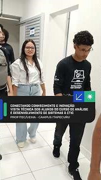 Visita técnica dos alunos do Curso de Análise e Desenvolvimento de Sistemas - PROFITEC