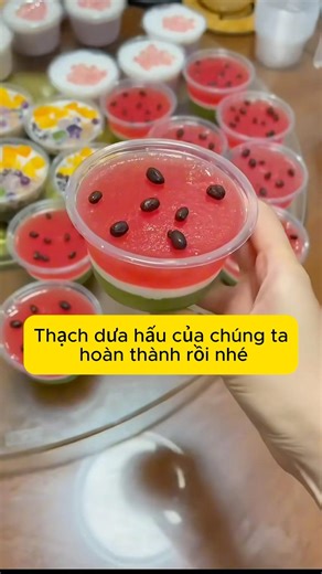 Mẹo đơn giản làm thạch dưa hấu tại nhà nhé