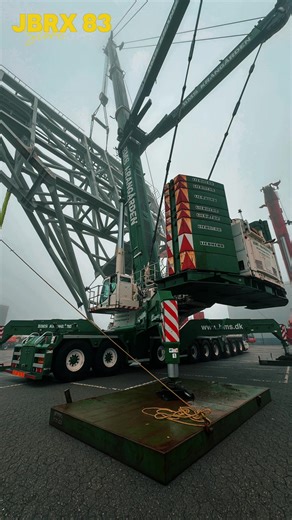 Heavy Lift Operations with Mobile Cranes in Esbjerg