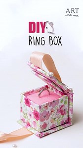 DIY Ring Box Ideas: Handmade Gift Craft Tutorial