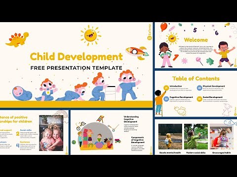 Free Child Development PowerPoint Template