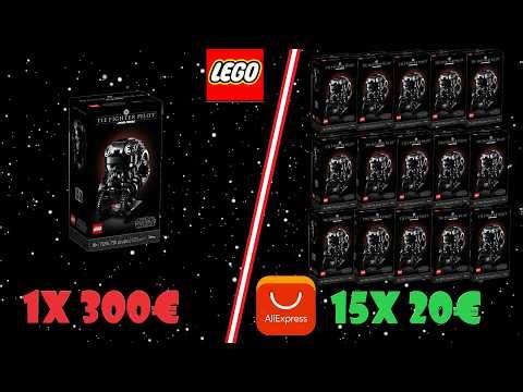 MEGA CHEAP!!! - Is the LEGO Star Wars "TIE Fighter Helmet 75274" worth it as a fake version???