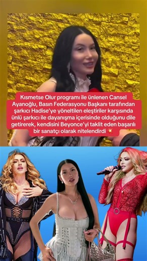 Ne düşünüyorsunuz? #hadise #kısmetseolur #canselayanoğlu #beyoncé #keşfet #magazin