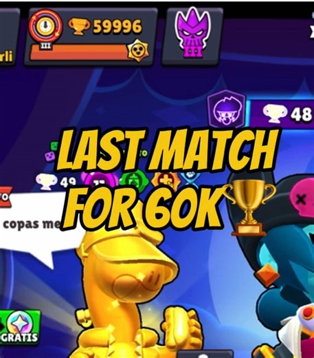 Celebrating 60k Milestone in Brawl Stars