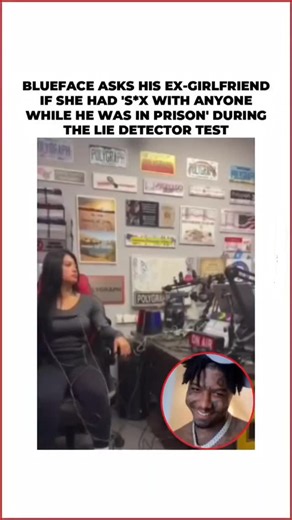 @moneywellinvested on Instagram: "Blueface’s ex-girlfriend Angela takes a lie detector test, and he asks her if she had any s*xual intercourse with anyone during his two years in prison 😅"