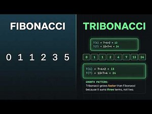 N-th Tribonacci Number Explained | Dynamic Programming Visual Walkthrough | Python O(n)