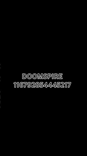 DOOMSPIRE Roblox Audio id #Xrip_RussiaX