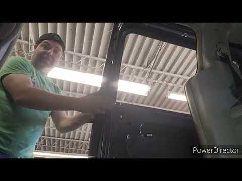 2010-2015 Chrysler Town and Country sliding door lock actuator replacement.